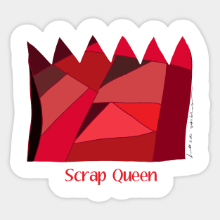 Scrap Queen Sticker
